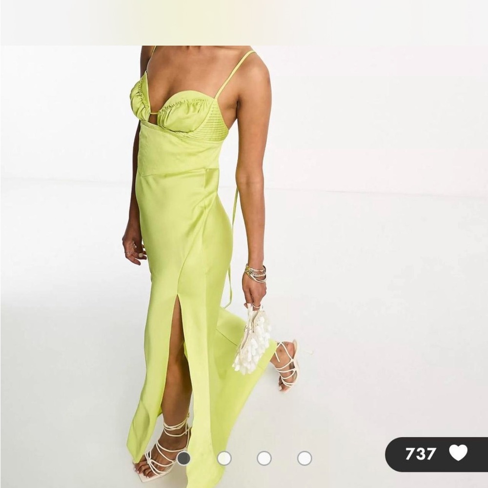 ASOS Lime Maxi Dress